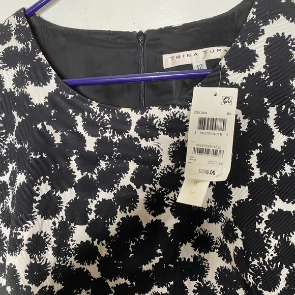 Trina Turk short sleeve dress size 12 - Picture 3 of 4